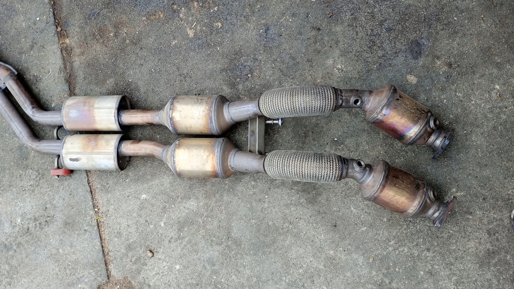 фото №1, Катализаторы volkswagen vw atlas 3.6 fsi 3qf131698j