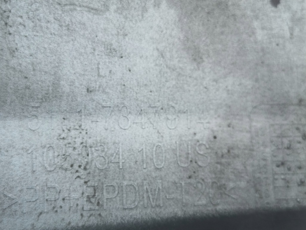 фото №7, Спойлер pod бампер передній bmw x1 u11 x-line накладка накладка-спойлер