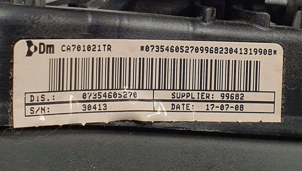 фото №5, Подушка подушка безопасности водителя fiat fiorino pa70112021