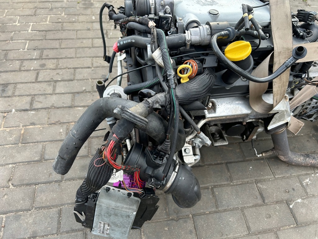 фото №12, Двигун kompletny + коробка передач передач бортовий комп'ютер swap opel omega b 2.5 v6 x25xe