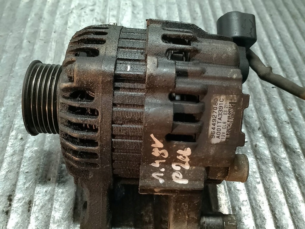 фото №1, Генератор peugeot 206 9644927080 1.4 8v