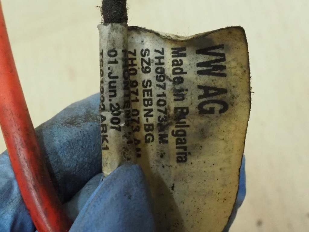 фото №9, Vw transporter t5 модуль блок керування вентиляторів 7h0919506d + електропроводка