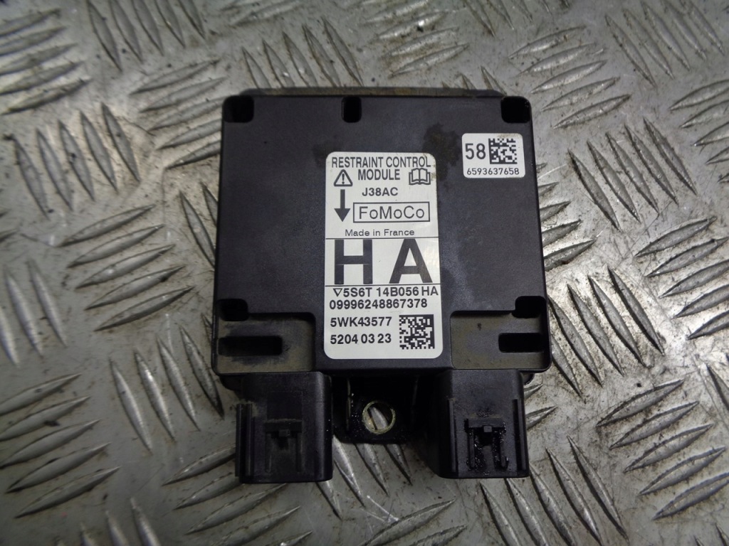 фото №1, Модуль подушка безпеки ford fiesta mk6 5s6t-14b056ha