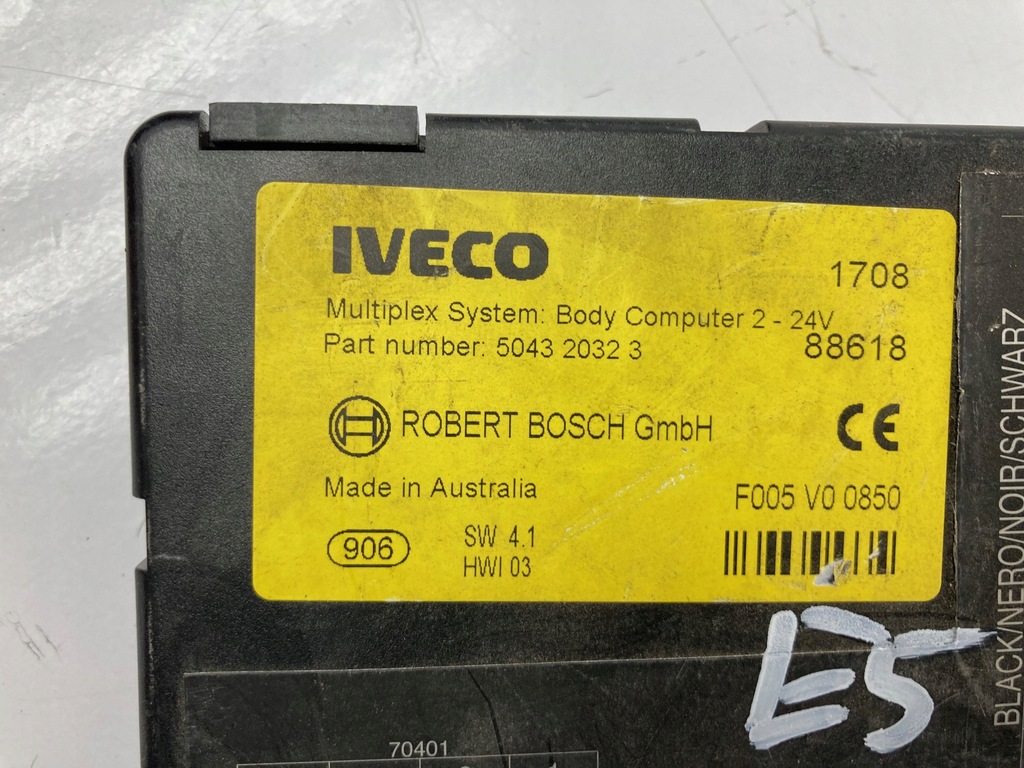 фото №5, Iveco stralis euro 5 модуль блок керування кузов бортовий комп'ютер 504134192
