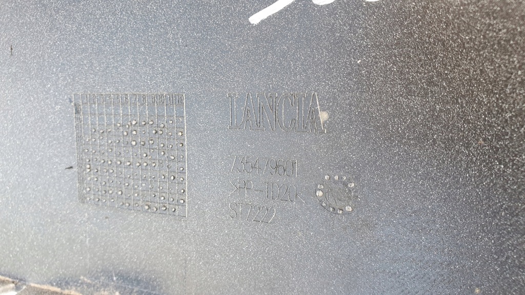 фото №12, Lancia ypsilon ii 2 бампер задняя оригинал