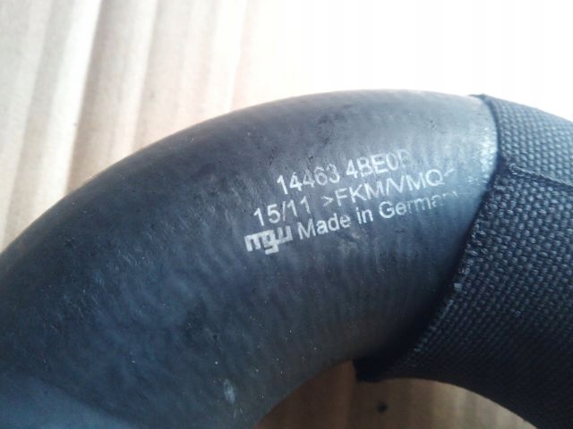 фото №2, Nissan x-trail t32 1.6 dci труба интеркулер