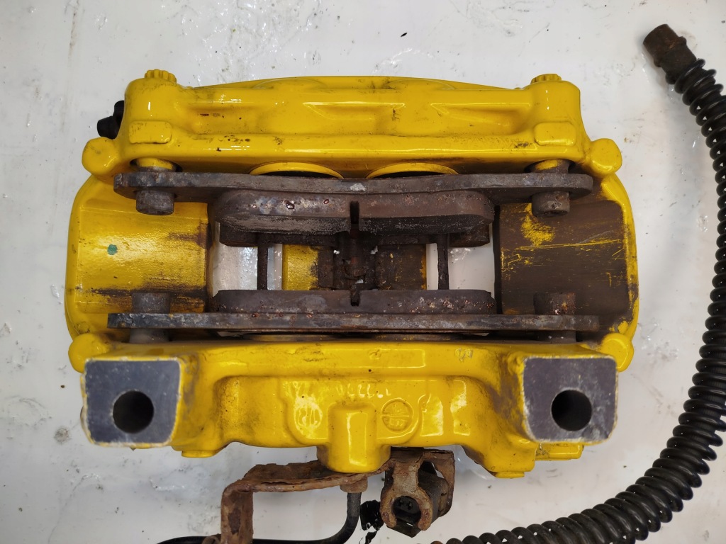 Суппорты тормозные porsche cayenne 7p turbo s ceramika 420mm комплект ! Цена