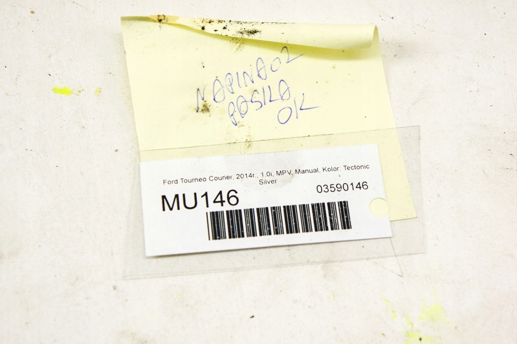 фото №5, Mu146 ford tourneo courier 1.0i натяжитель ремень