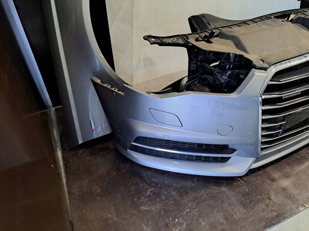 фото №8, Audi a6 c7 4g kompletny перед капот бампер радіатор ксенон led lx7p