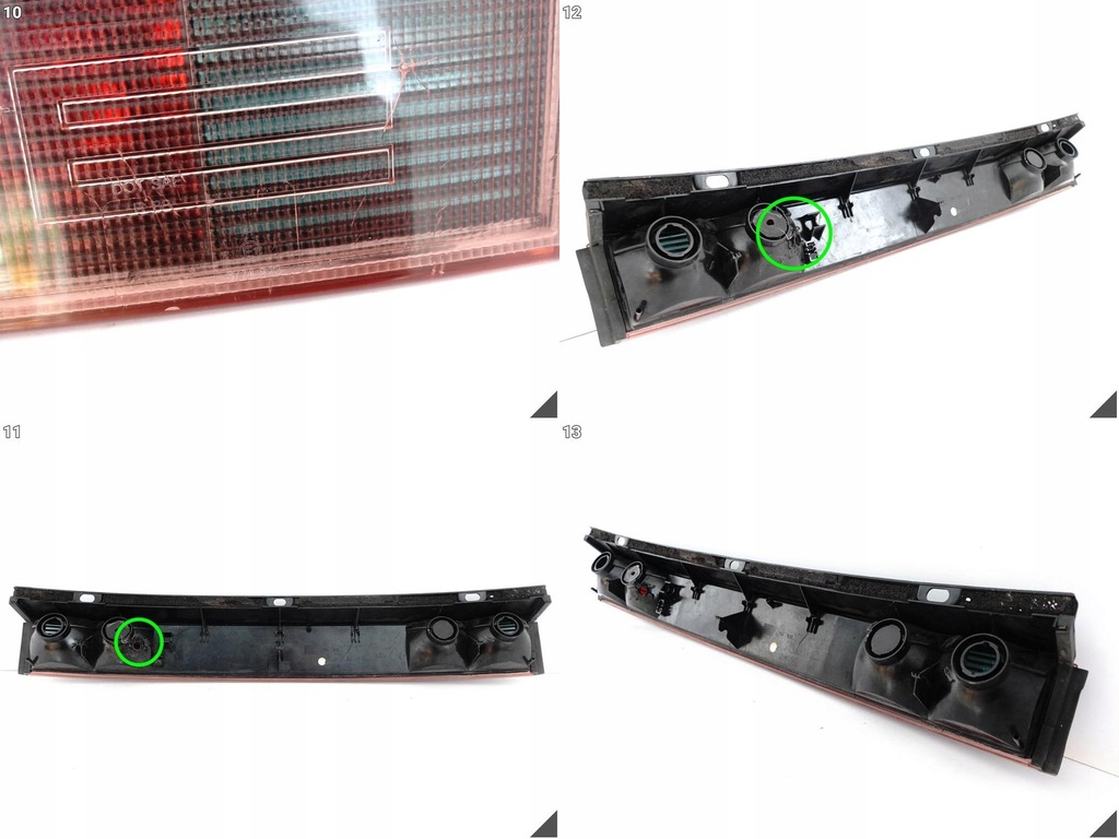 фото №11, Porsche 911 964 1989-1994 свет накладка лампа средняя задняя europa