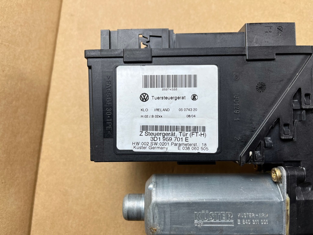 фото №6, Vw phaeton моторчик окон левый перед 3d1959701e