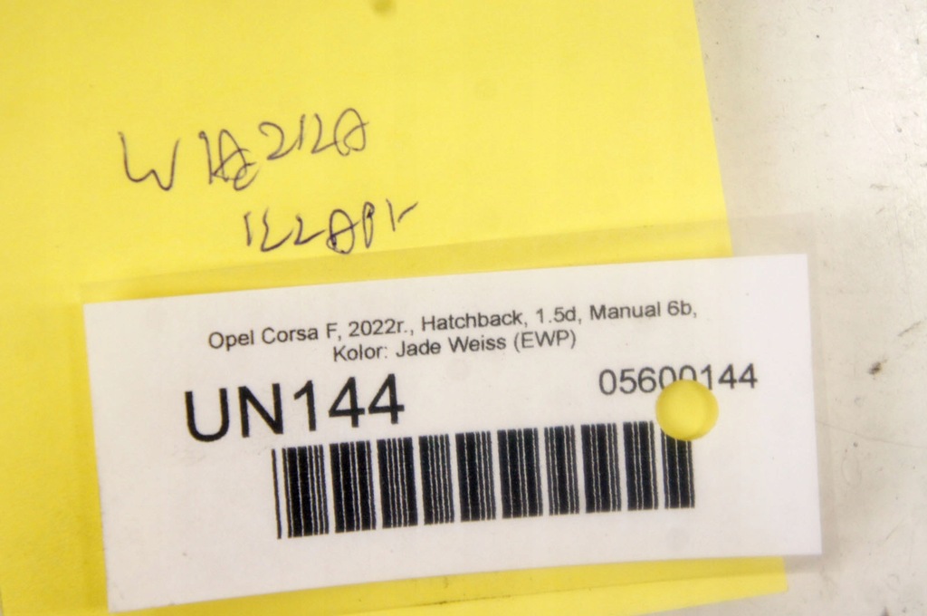 фото №5, Un144 opel corsa f джгут кришки багажника