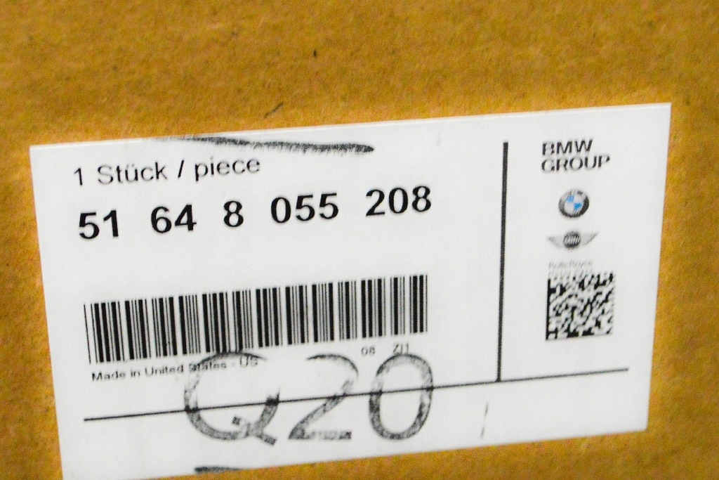 фото №7, Bmw x5 f15 канал впуск повітря do радіатора 51648055208 8055208