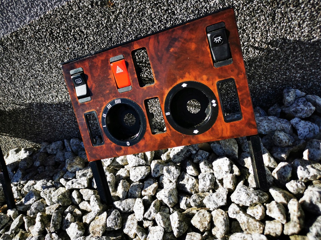 фото №8, Drewno обдув панель консоль верхній гайка mercedes w126 126 se sel sec