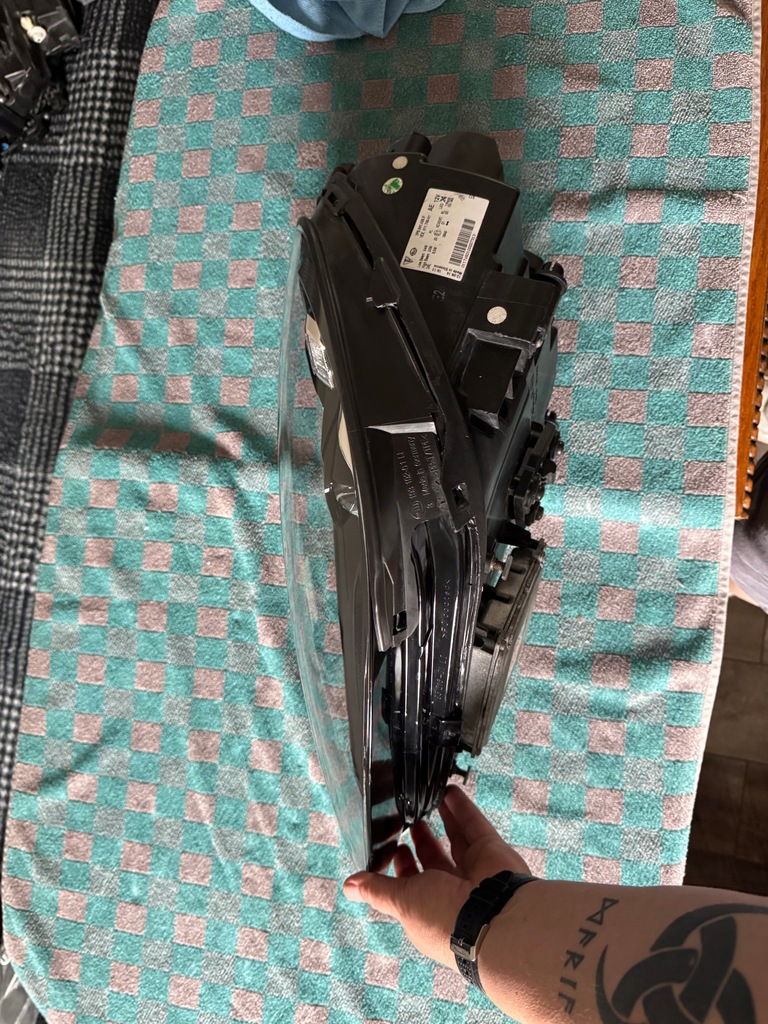 фото №12, Porsche cayenne 7p5 lift 14-18 лампа ліва оригінальна комплектна full led