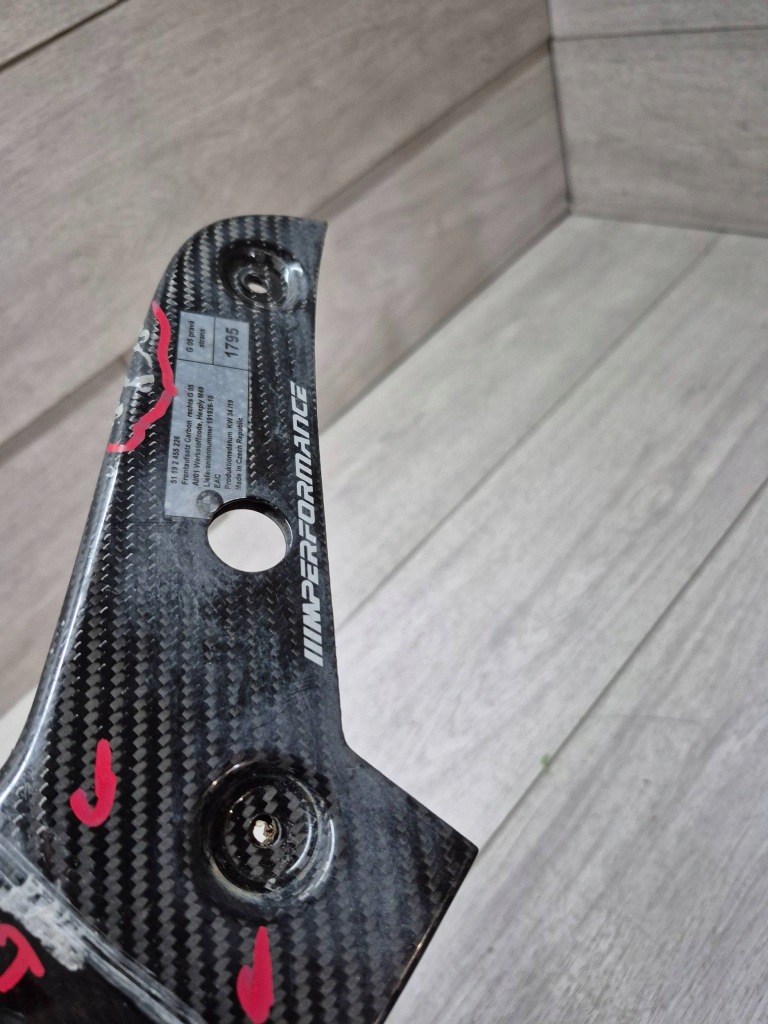 фото №7, 13271. bmw x5 g05 молдинг карбон бампер правый перед 51192455226