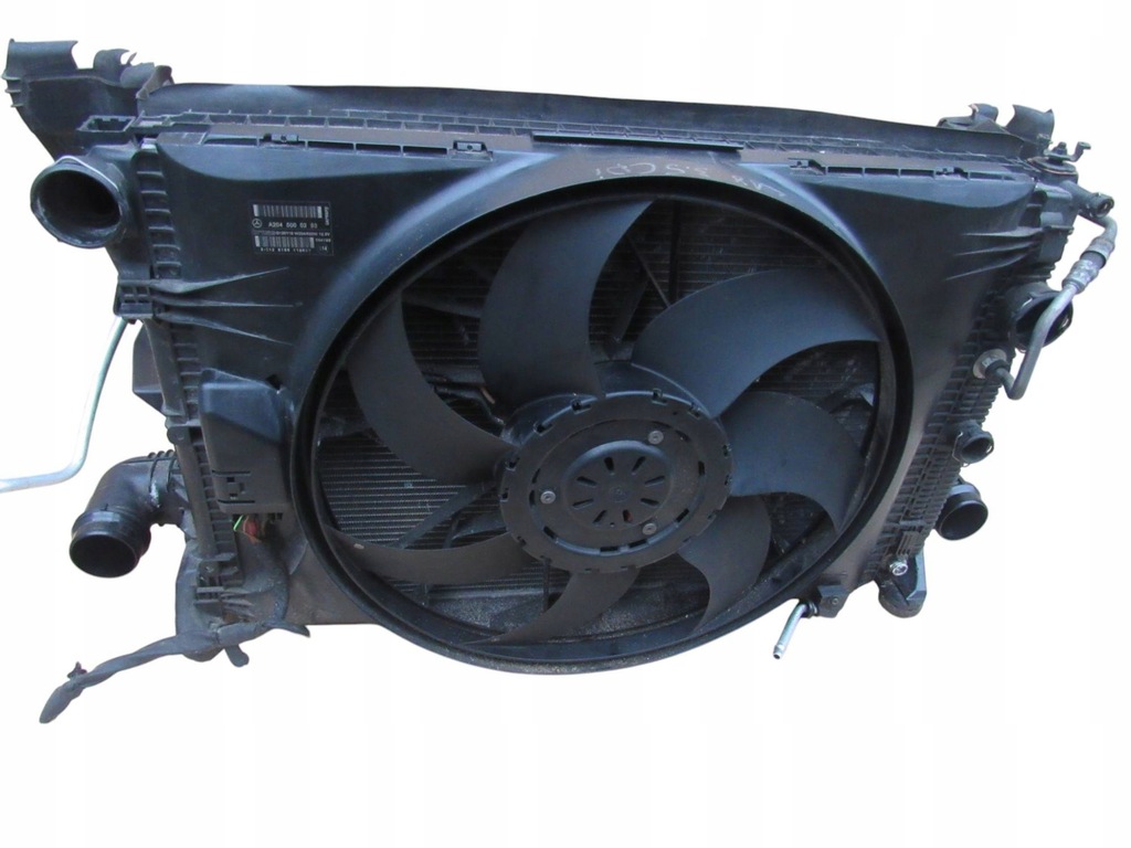 фото №12, Mercedes cls w218 218 3.5 cdi радиатор радиатор вентилятор комплект