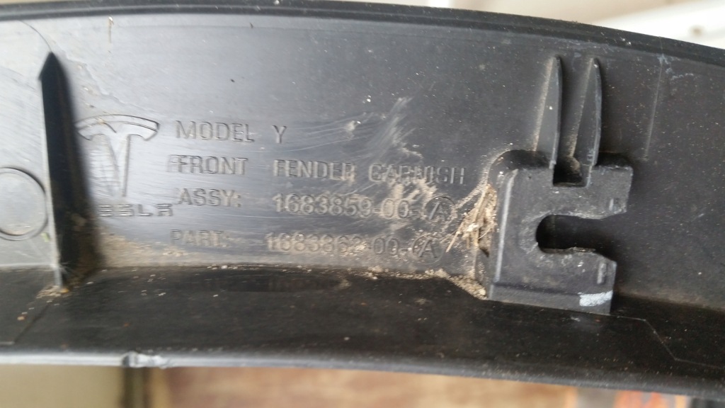 фото №4, Молдинг крила tesla y