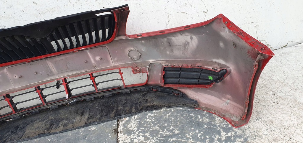 фото №11, Skoda fabia ii 2 5j lift бампер перед передний