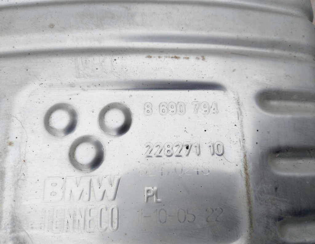 фото №8, Bmw 2 f44 gran coupe 22r. гаситель конечный выхлоп 1.5 b 8690794