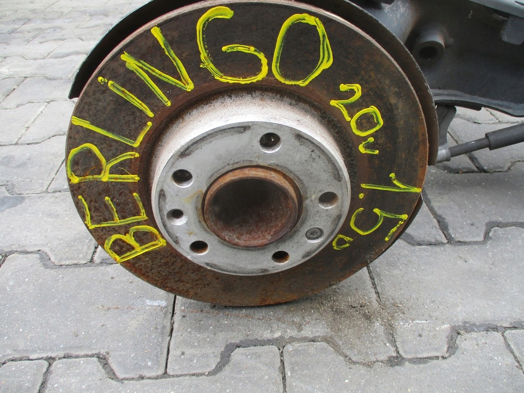 фото №5, Oś задня балка citroen berlingo iv 20r