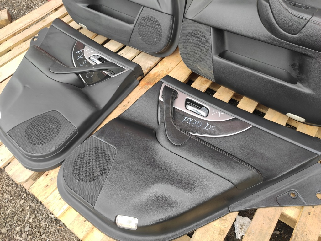 фото №15, Infiniti fx30d салон сидіння сидіння заднє сидіння обшивки комплект шкіра ładne