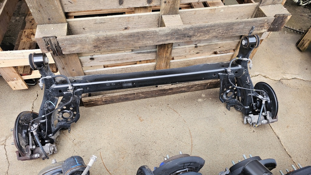 фото №1, Kia picanto iii балка підвіска задня демонтаж