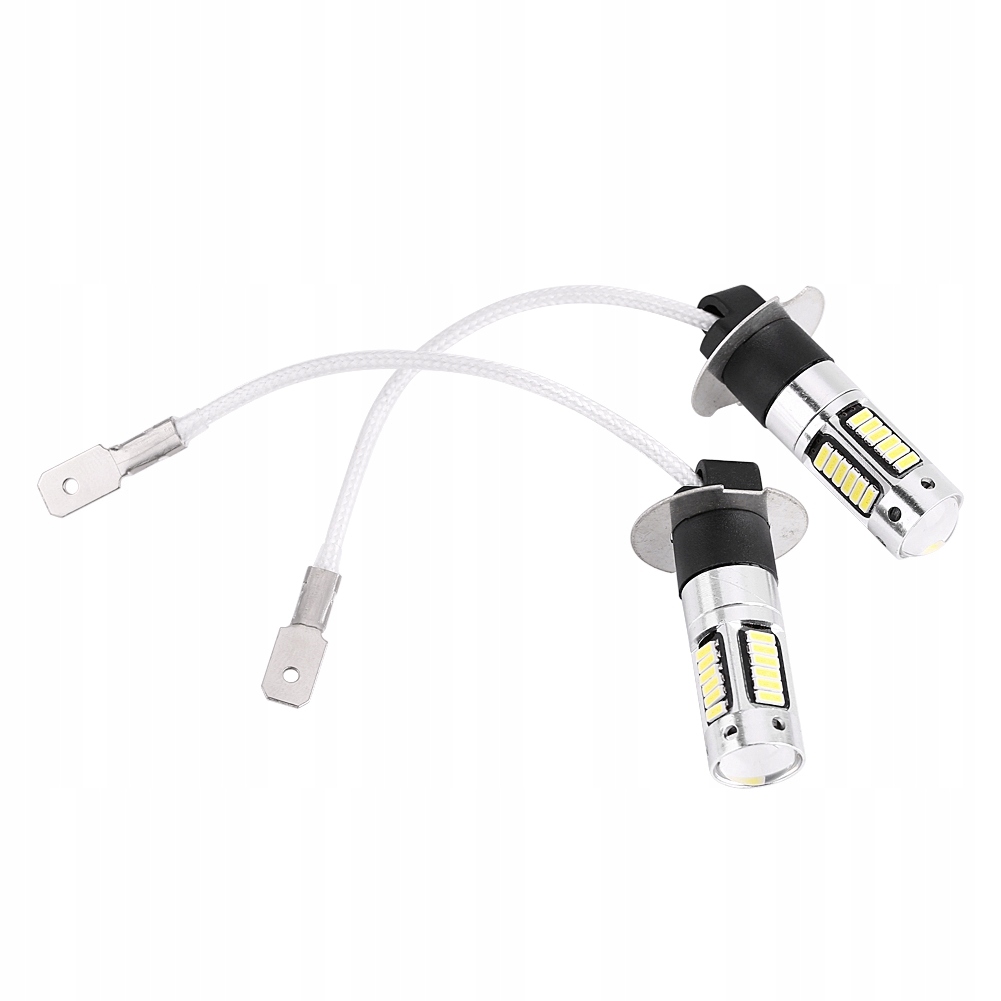 фото №12, Dc 12v 25w 30 led 550 lm лампа led h3