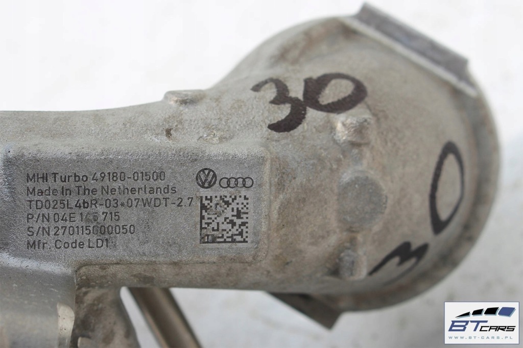 Audi a4 a5 турбина турбонагнетатель 04e145715 04e 145 715 1.4 tsi 8w 2015- в Украине
