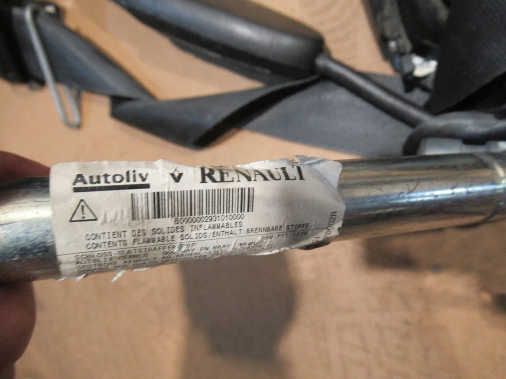 фото №11, Приборная панель подушки безопасности renault scenic iii