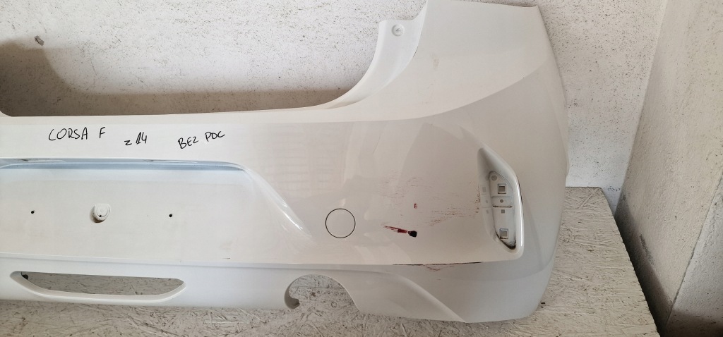 фото №3, Бампер задняя задний corsa f bez pdc