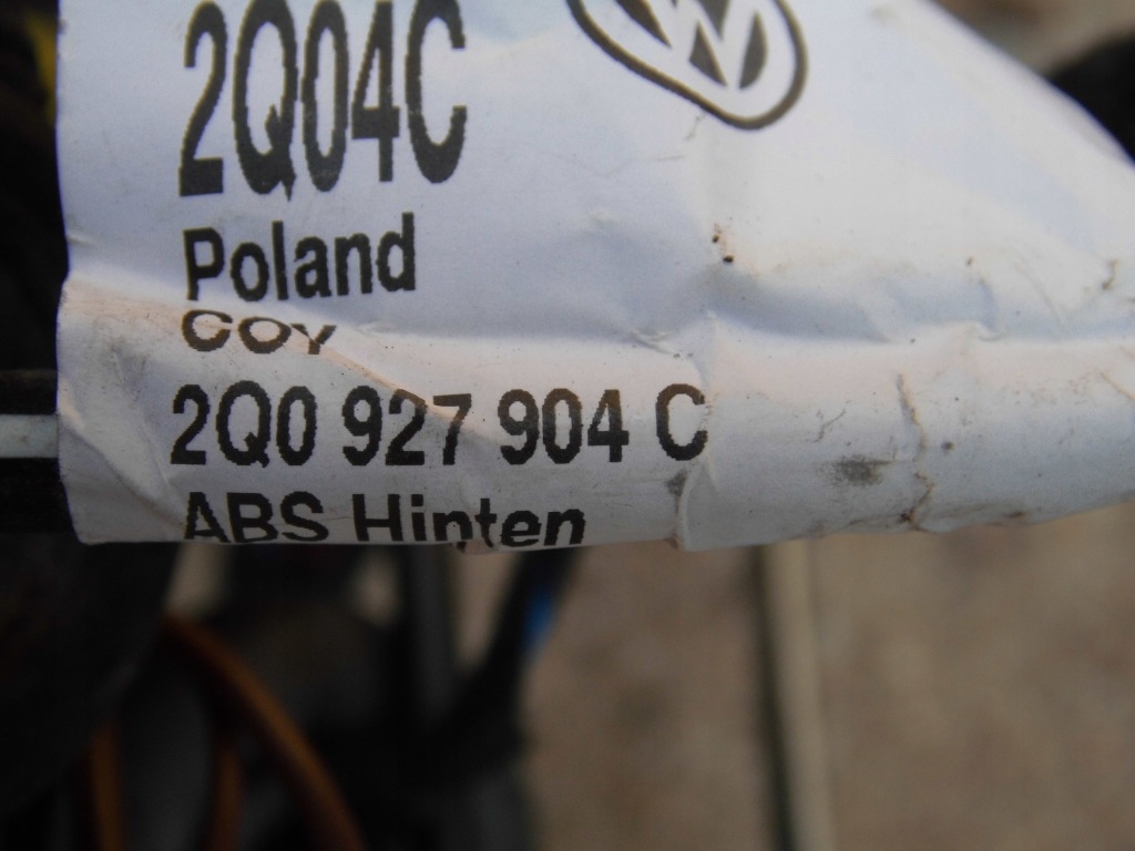 Электропроводка кабины отсек двигателя vw polo 2g 1.0tsi dkl dsg 2018r. европа Цена