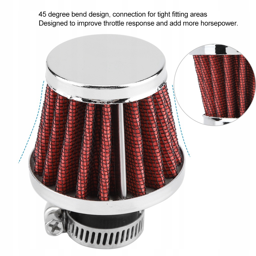 фото №8, Универсальный 12mm фильтр впуск zimnego воздуха do