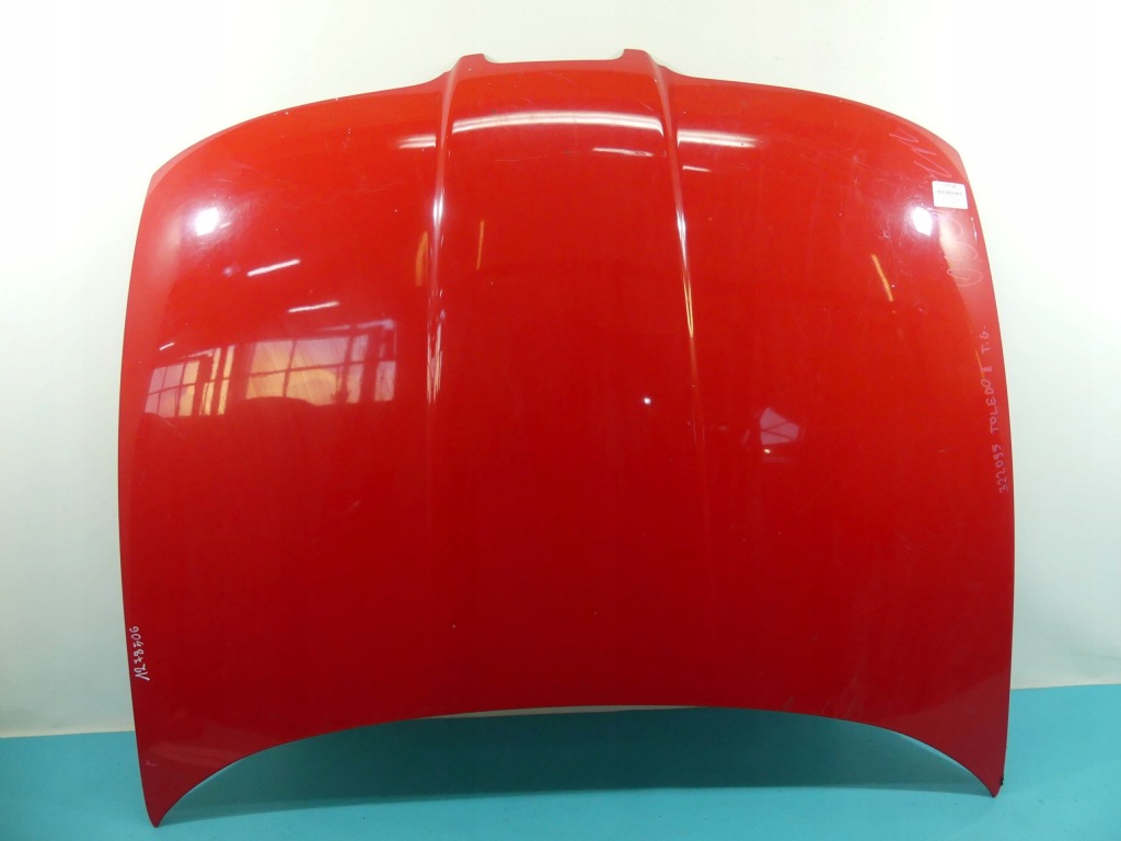 фото №1, Капот передняя seat toledo ii leon i красный