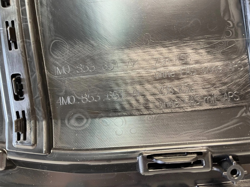 фото №12, Решётка радиатора решётка радиатора audi sq7 q7 lift 2020 black line бампер перед 4m0853651