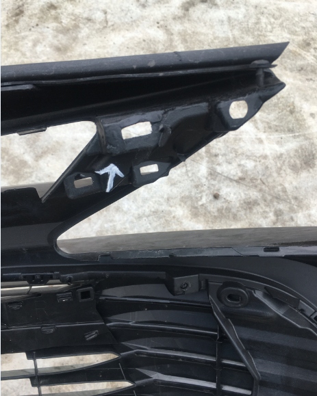 фото №14, Toyota camry viii, 8 2017 бампер передний перед