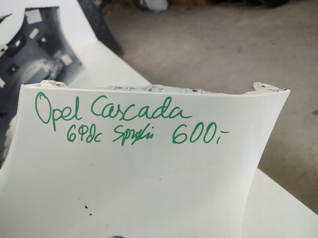 фото №16, Бампер перед opel cascada 13-17 cabrio 6 pdc омыватель 13369002