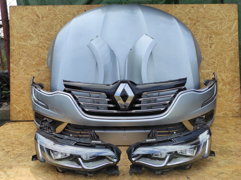 фото №1, Перед капот бампер лампи pas передній радіатор renault talisman