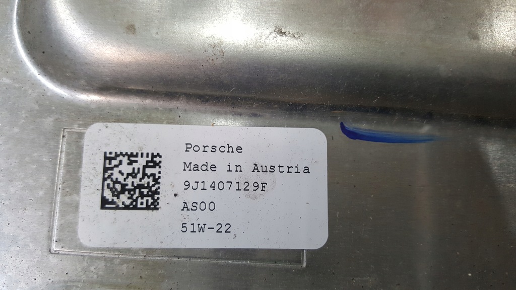 фото №11, Плита защита двигателя porsche taycan -- audi e-tron gt 9j1407129f демонтаж