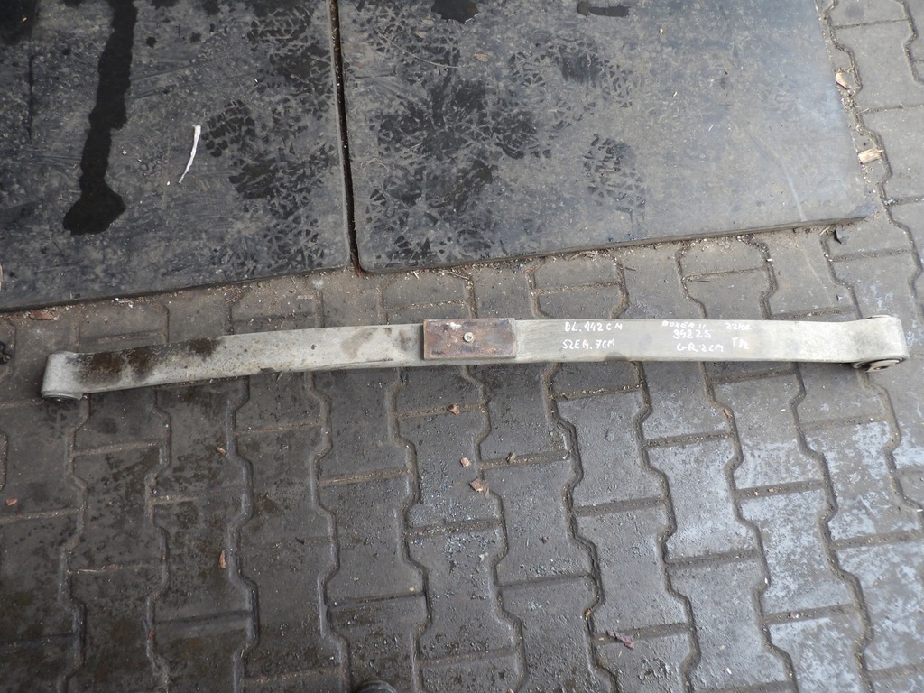 фото №7, Peugeot boxer ii ресора задній 01355403080