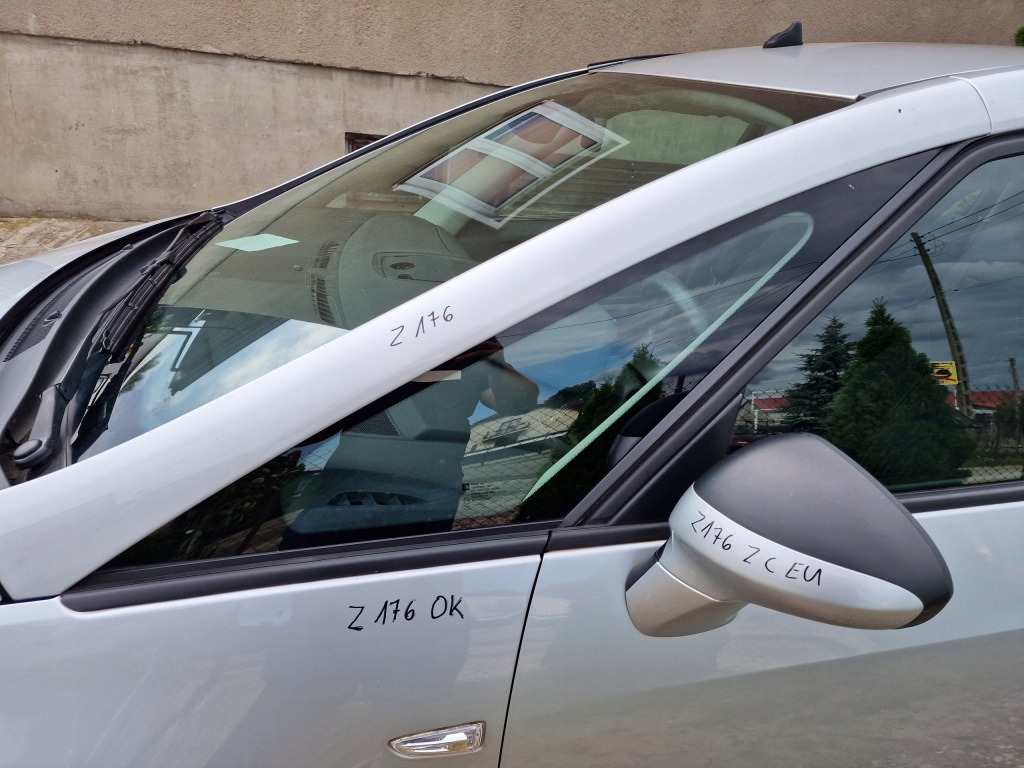 фото №1, Стекло левая передняя кузовная opel zafira c 2015