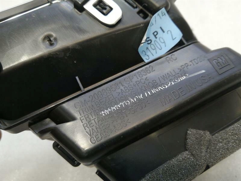 фото №6, Chevrolet corvette c7 z06 air vent 20989581 nozzle решітка