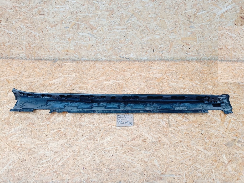 фото №5, Porsche macan gts молдинг порог накладка левый порог 95b854883a tiefschwarz