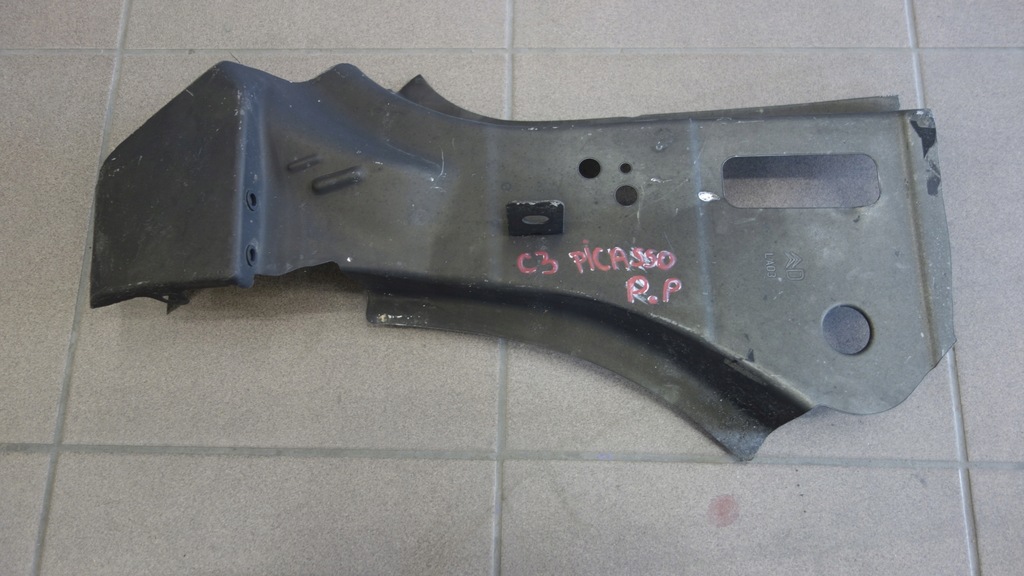фото №1, Citroen c3 picasso 08-17 правий поріг блок двигуна