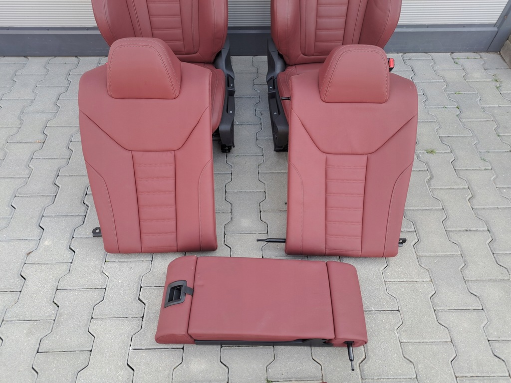 фото №6, Сиденья заднее сиденье обивка bmw g22 комплект оригинал anglik