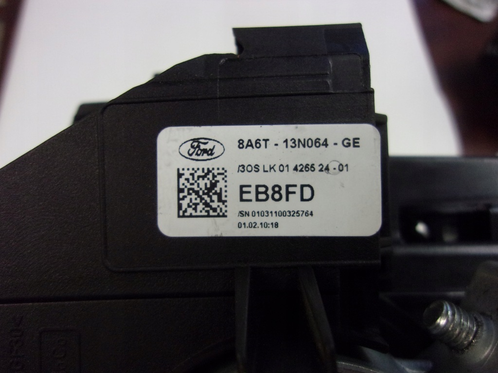 фото №3, Fiesta mk7 стрічка подушки безпеки шлейф