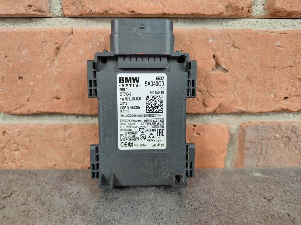 фото №1, Bmw g20 g01 g15 g05 модуль перемикання поперечина руху датчик радар srr-01 5a340c0