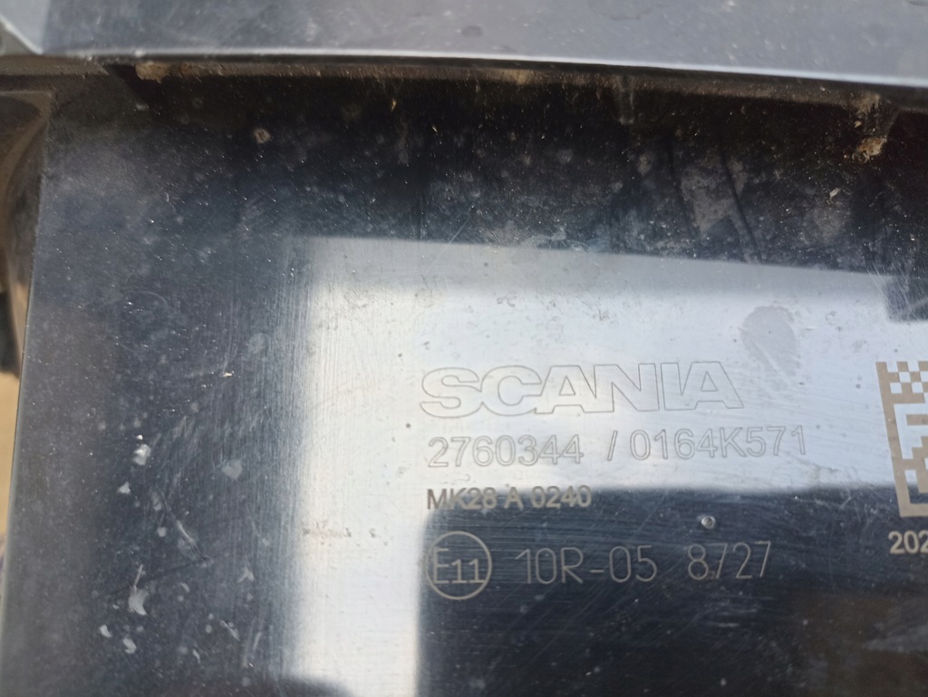 фото №2, Противотуманная фара scania r s новый model ngs 2760344