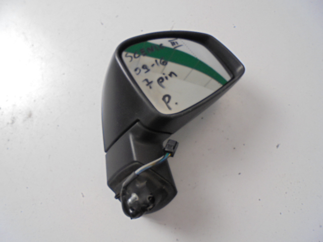 фото №1, Зеркало правое renault scenic iii 09-16 7 pin