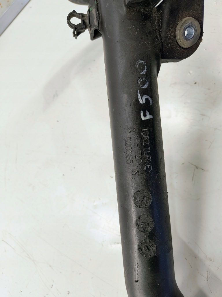 Fiat 500 1.3 multijet труба шланг воздуха интеркулер turbo 51856117 с Разборки